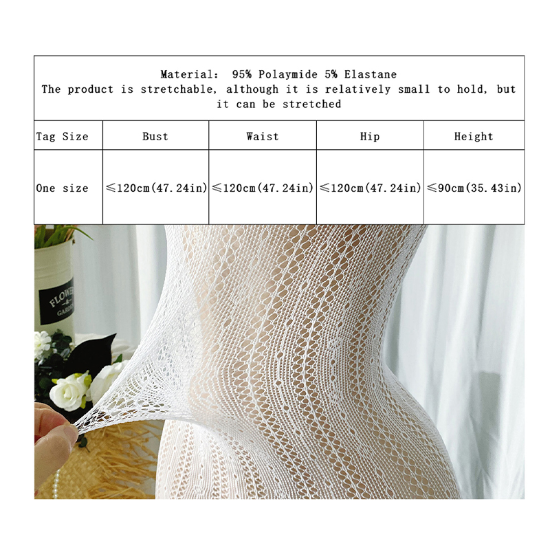 AliExpress 1PC Women Sexy Fishnet Cover Up Without Bikini Hollow Out Bodycon Dress See Through Beachwear Summer Women's Swimwear DS493, view 5