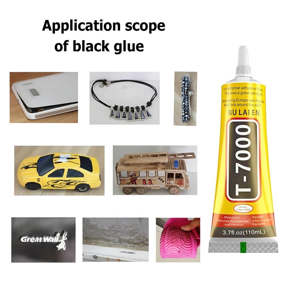 AliExpress B-7000 Clear Adhesive Glue for Crafts and Repairs, view 4