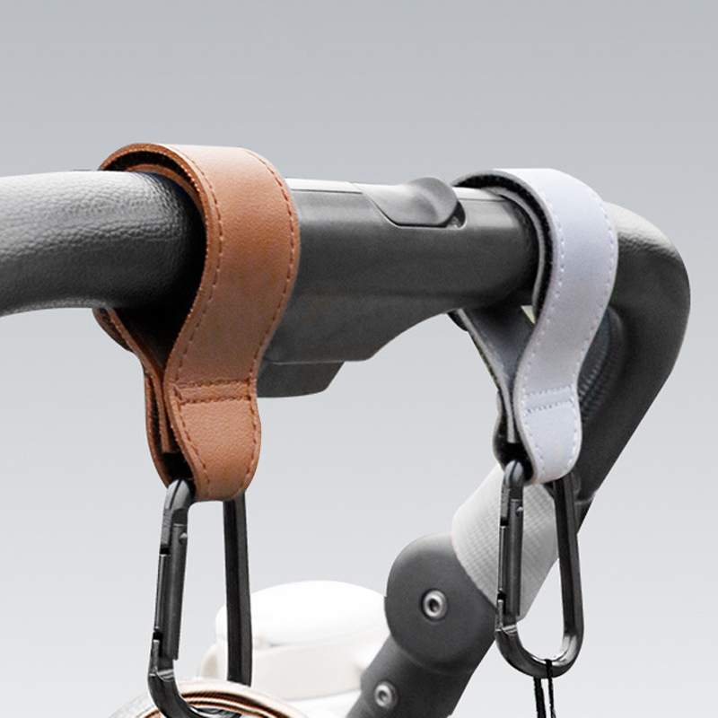 AliExpress Adjustable PU Leather Baby Stroller Hook