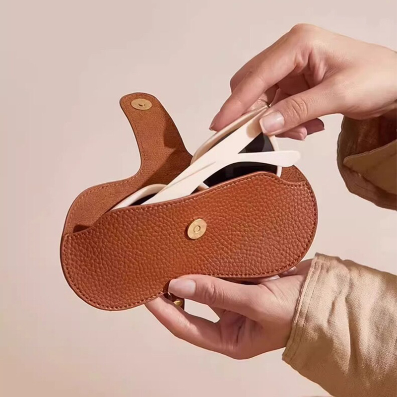 AliExpress Slim Soft Leather Sunglasses Pouch, view 2