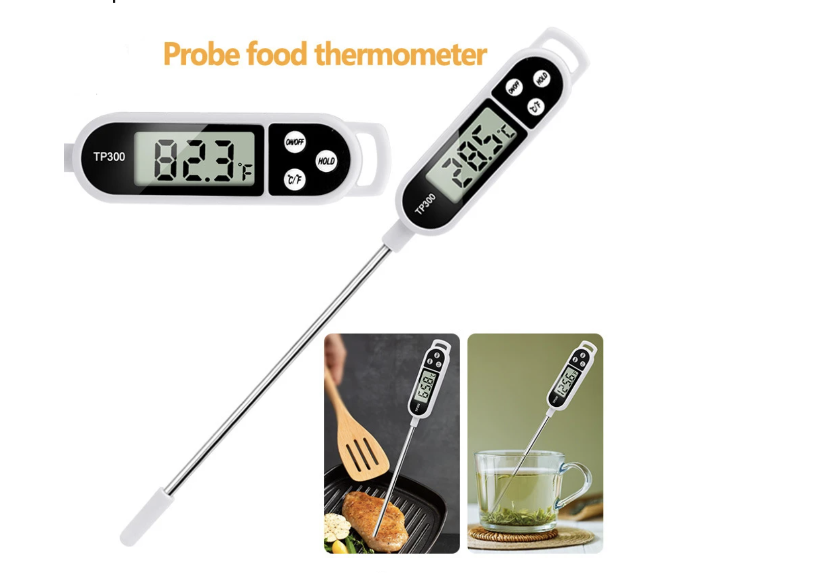 AliExpress TP300 Digital Kitchen Food Thermometer, view 3