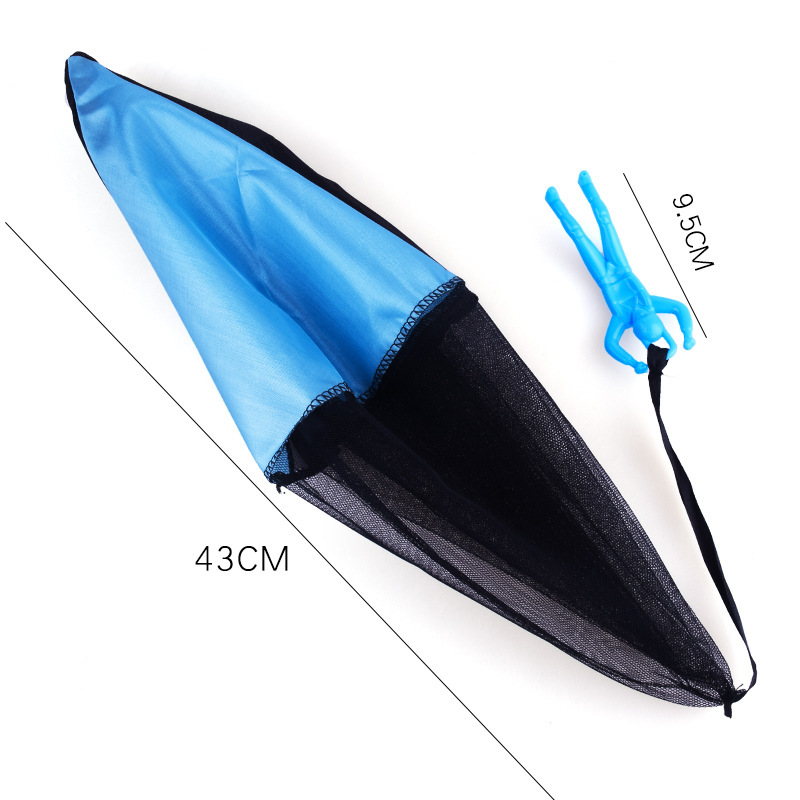 AliExpress 1pcs Hand Throwing Parachute Outdoor Funny Toys Game Play Toys for Fly Parachute Sport with Mini Soldier Toys, view 5
