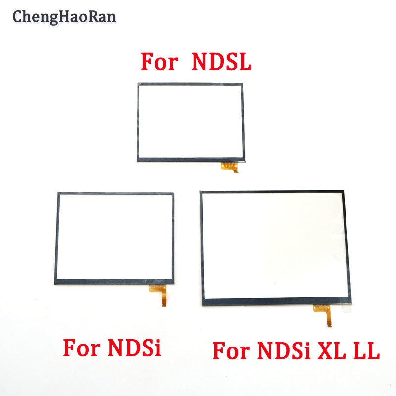 AliExpress 1pcs  New For NDSL/NDSI Game Console Glass Touch Screen Panel Display For DS Lite DSi XL LL With Adhasive