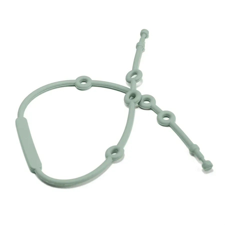 AliExpress 1PCS New Silicone Toy Safety Straps Newborn Teething Soother Chew Dummy Chains Adjustable Baby Pacifier Clip Teether Straps