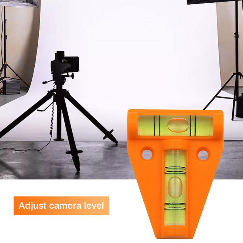 AliExpress 1pcs T Type Spirit Level Measurement Instrument Triangular Level Portable T-type Spirit Bubble Shell Plastic Measuring Tools, view 2