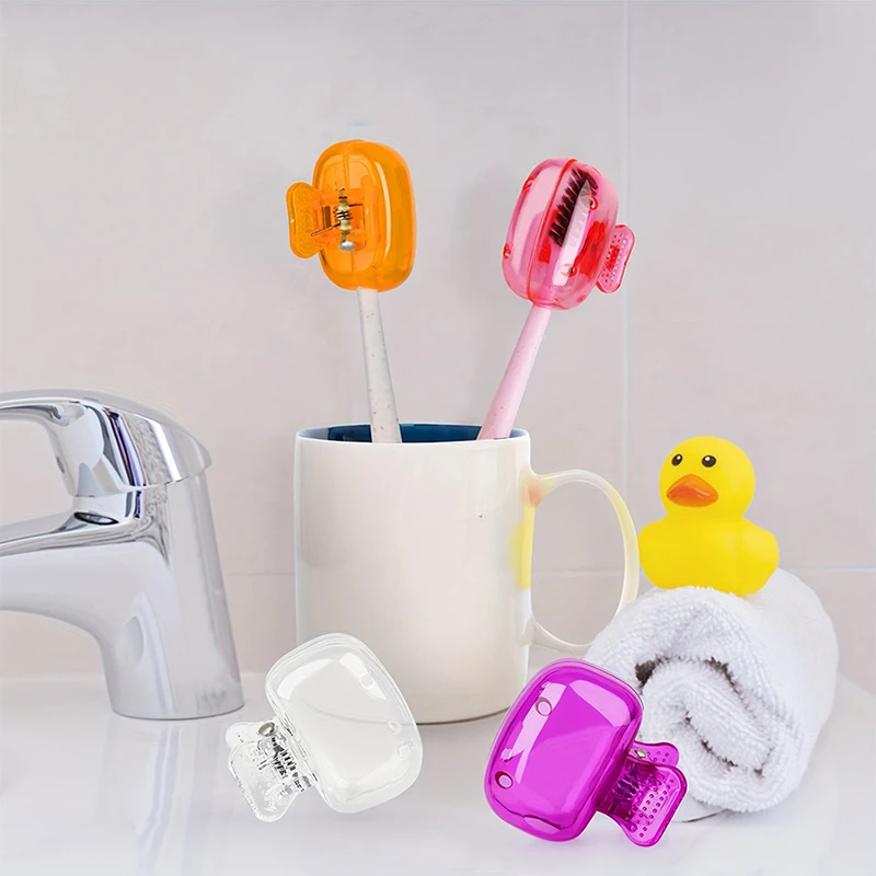 AliExpress Clip-On Travel Toothbrush Head Cover, view 4