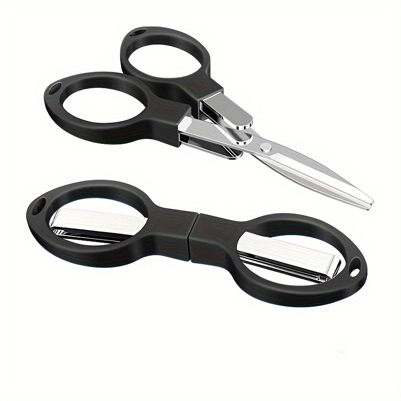 AliExpress 1Pcs Versatile Stainless Steel Folding Scissors - Retractable, Durable, and Portable for Travel,Outdoor & Daily Needs, view 6