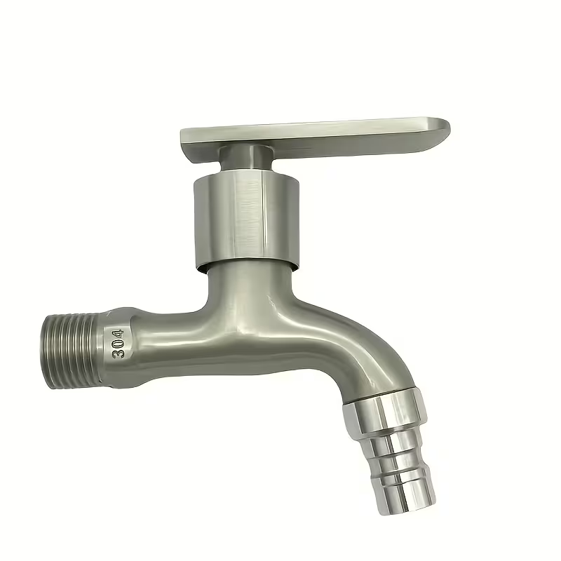 AliExpress 304 Stainless Steel Washing Machine Faucet, view 6