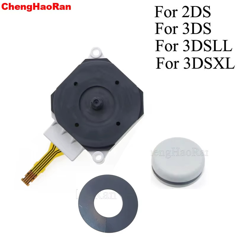 AliExpress 1Set 3D Analog Joystick Thumb Stick Replacement Parts For New 3DS New 2DS XL 3DS XL for NEW 3DS XL LL 2DS XL LL Console, view 5