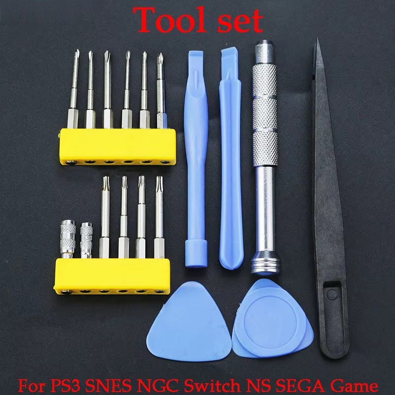 AliExpress 1SET Screwdriver Set Disassembly And Repair Tool Kit Suitable For Switch NS New 3DS PS3 PS4 Slim Wii NES SNES DS Lite GBA PSP