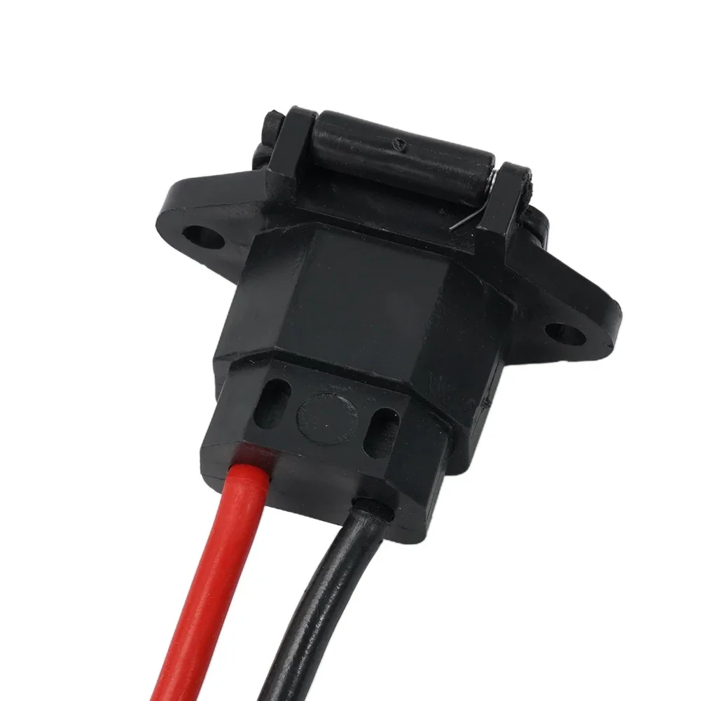 AliExpress 1x E-bike Plug Socket Charger Electric Scooter Vehicle Charging Socket E-bike Car Plug Cable Wire Connector Three Hole Socket, view 5