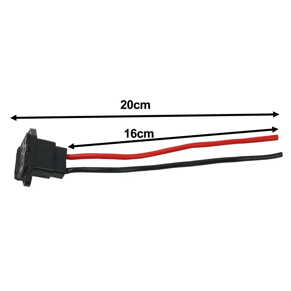 AliExpress 1x E-bike Plug Socket Charger Electric Scooter Vehicle Charging Socket E-bike Car Plug Cable Wire Connector Three Hole Socket, view 6