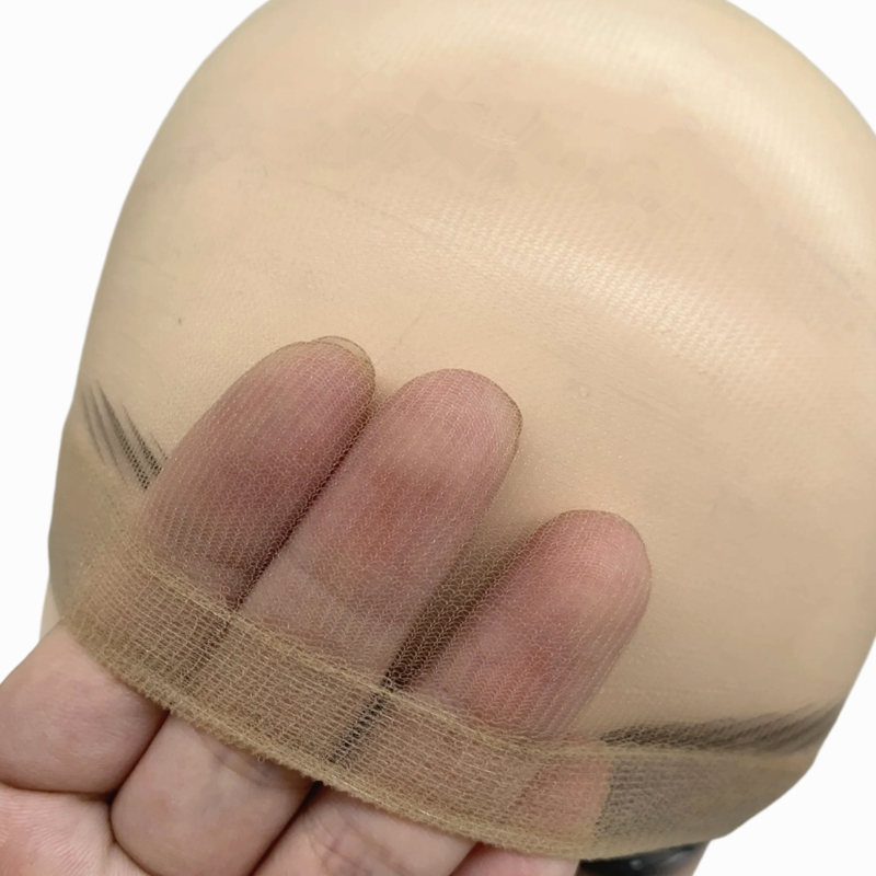 AliExpress 2/10/24Pieces Ultra-Thin HD Sheer Wig Caps for Women Invisible Stocking Bald Cap Lace Front Wig Accessories