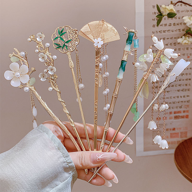 AliExpress Ancient Chinese Style Tassel Hair Sticks