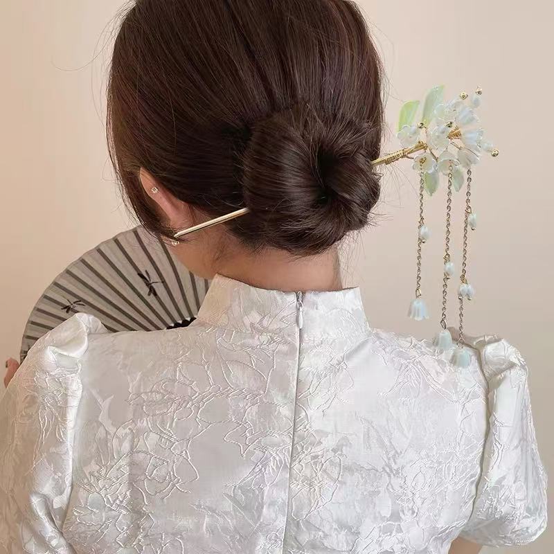 AliExpress Ancient Chinese Style Tassel Hair Sticks, view 3