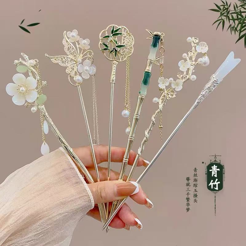 AliExpress Ancient Chinese Style Tassel Hair Sticks, view 6