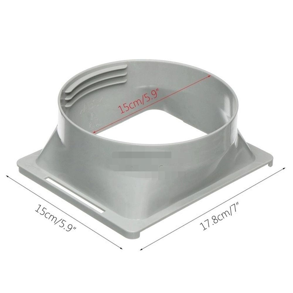 AliExpress 2/3PCS Portable Air Conditioner Window Kit Slide Plate Adjustable Adaptor Wind Shield Exhaust Hose Tube Connector Accessories, view 6