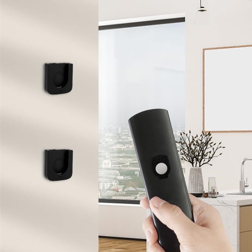 AliExpress 2/4/6 Magnetic Remote Control Bracket Wall Mounted - Curved and Straight Remote Control Storage Self Adhesive Storage, view 4