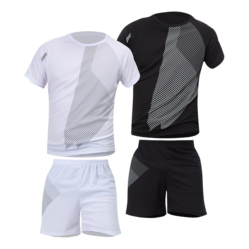 AliExpress 2/4/6 Pcs Plus Size Men's Quick-drying Short-sleeved Shorts Suit Men's Leisure Sports Running Fitness T-shirt Joker Shorts Teen, view 6