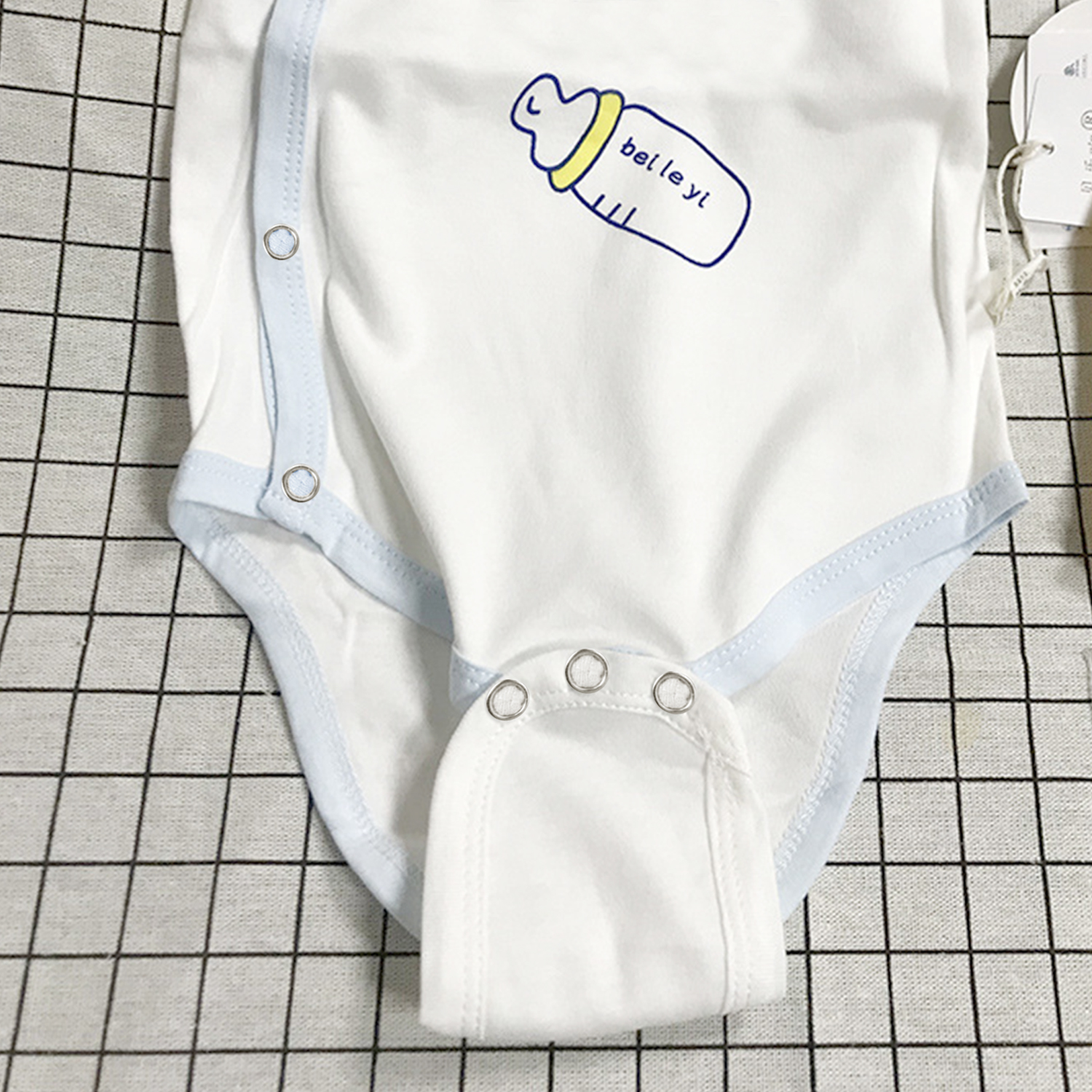 AliExpress 2/4/6PCS Baby Romper Crotch Extenter Bodysuit Extender for Baby Kids Bodysuit Diaper Romper Lengthen Extend Diaper, view 5