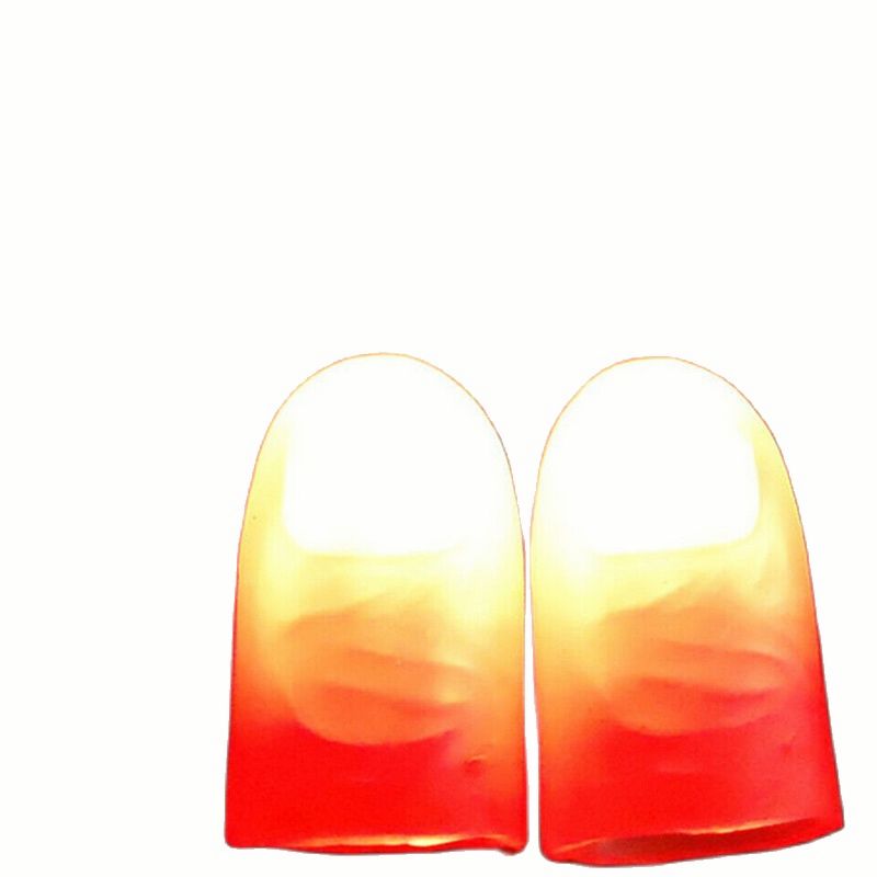 AliExpress 2/4/6pcs Magic Light Up Finger Fingers LED Tricks Thumb Props Christmas Christmas Festival Party Novelty Funny Toys, view 5