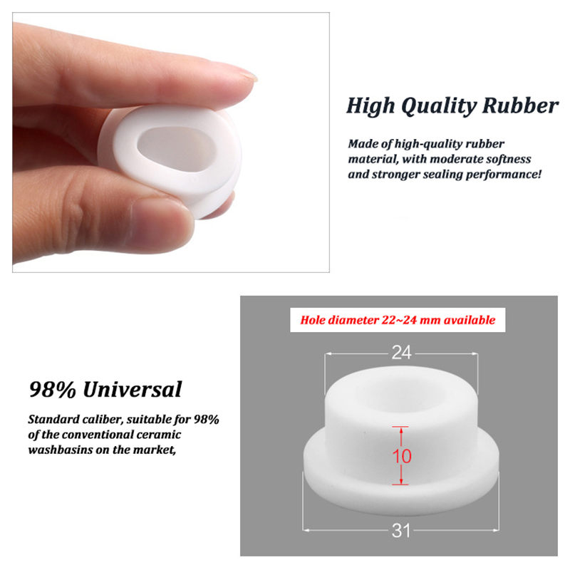 AliExpress Rubber Basin Overflow Ring and Drain Seal Set, view 4