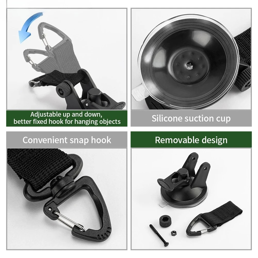 AliExpress 2/4pcs Car Tent Suction Cup Buckle Side Awning Anchors Outdoor Camping RV Van Accessory Secure Hook for Car RV Camping Accessory, view 4