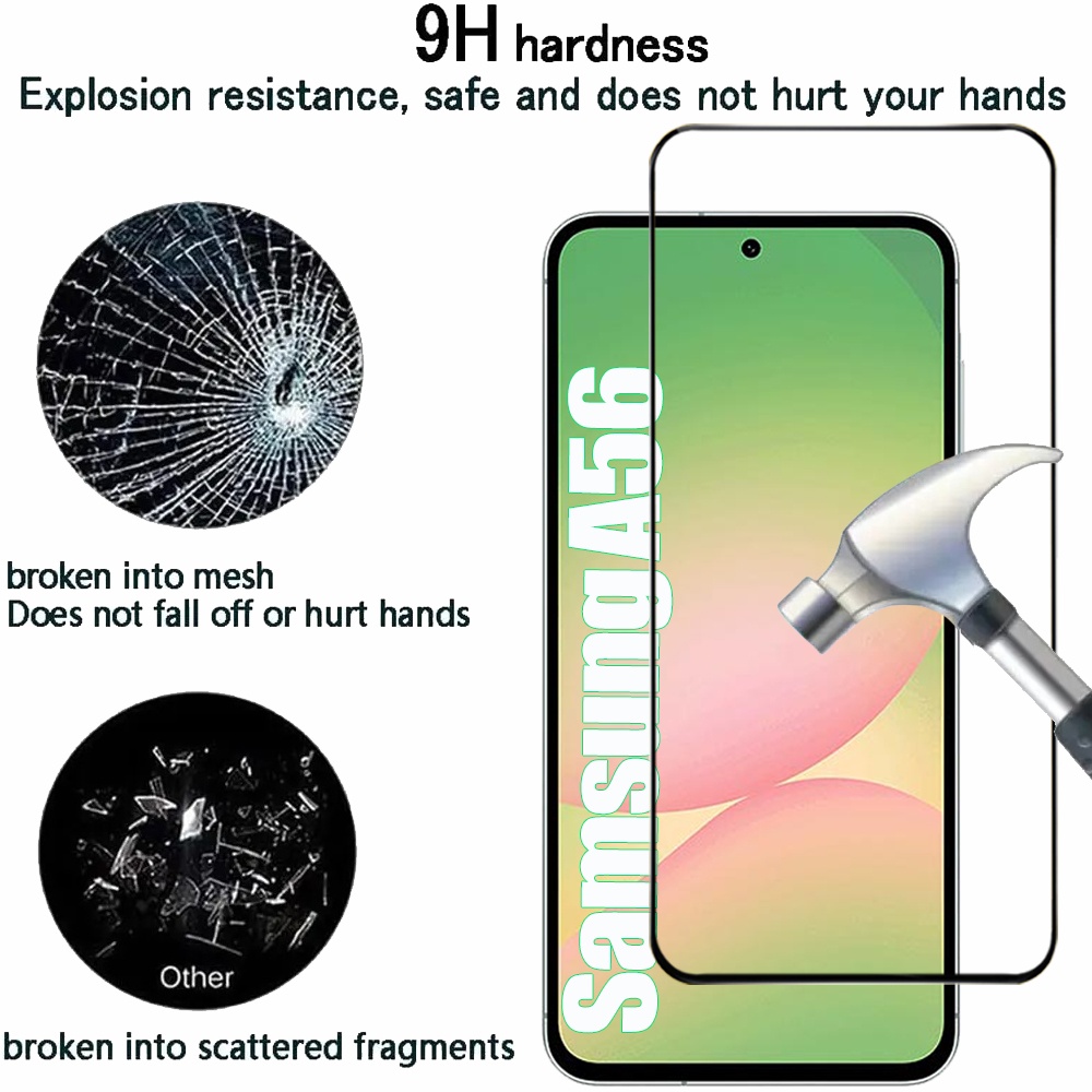 AliExpress 2/4PCS Cristal Templado For Samsung Galaxy A56 A55 A54 A53 Tempered Glass For Samsung A18 A17 A27 A37 A57 A36 A26 A16 Screen Protector Samsung S26 S25 S24 Ultra Phone Protective Film, view 2