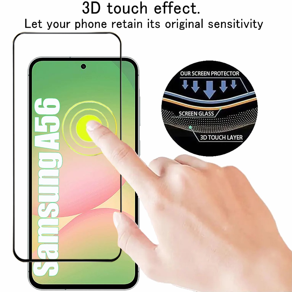 AliExpress 2/4PCS Cristal Templado For Samsung Galaxy A56 A55 A54 A53 Tempered Glass For Samsung A18 A17 A27 A37 A57 A36 A26 A16 Screen Protector Samsung S26 S25 S24 Ultra Phone Protective Film, view 3