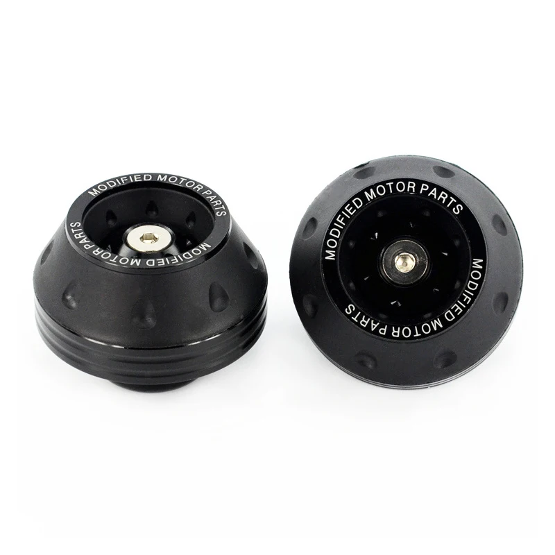 AliExpress 2/4Pcs Universal Motorcycle Wheel Protection Crash Pad Motorbike Crash Protectors Alloy Motocross Falling Front Fork Slider Cups, view 4