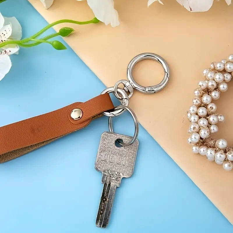AliExpress Round Spring Snap Carabiner Clips (2, 5 or 10 Sets), view 3