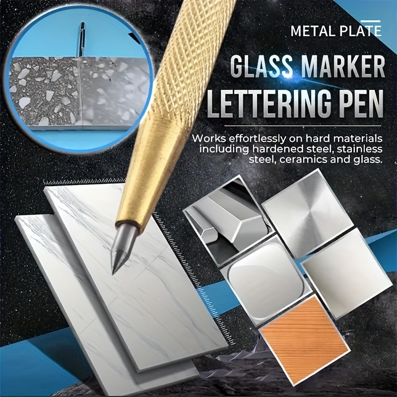 AliExpress 2/5pcs Diamond Tile Marking Pen Set | Precision Tools for Metalworking Woodworking | Cutting Punching on Glass Tiles Metal Wood