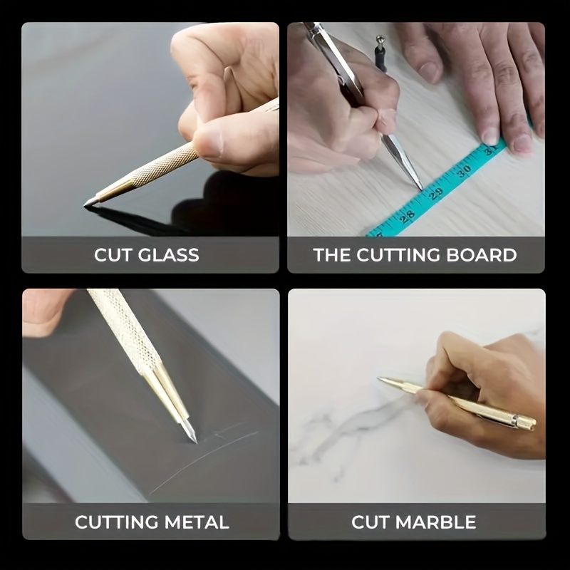 AliExpress 2/5pcs Diamond Tile Marking Pen Set | Precision Tools for Metalworking Woodworking | Cutting Punching on Glass Tiles Metal Wood, view 6