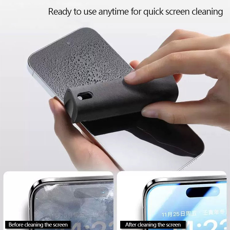 AliExpress 2 in 1 Mobile Screen Cleaning Tablet Laptop Cleaning Wipe Car Cleaning Cloth Display Screen Spray Spray, view 2