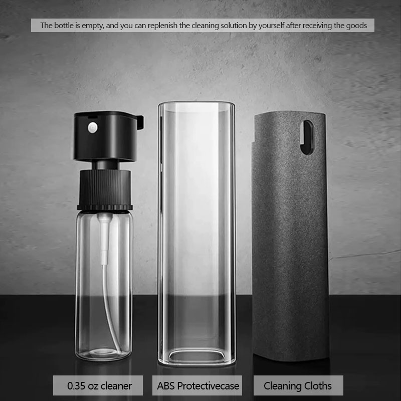 AliExpress 2 in 1 Mobile Screen Cleaning Tablet Laptop Cleaning Wipe Car Cleaning Cloth Display Screen Spray Spray, view 5