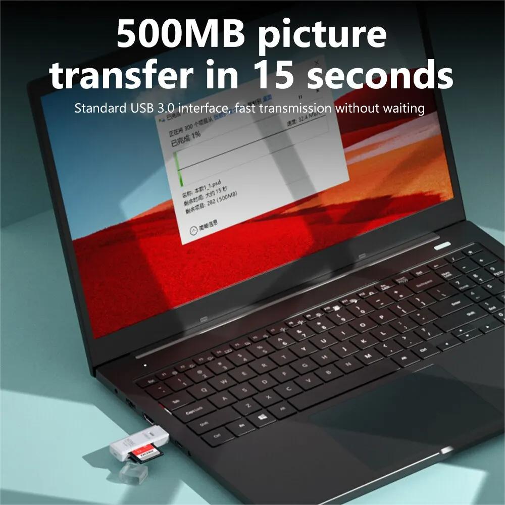 AliExpress 2-in-1 Multi Functional USB 3.0 Card ReaderMiniSD TFMemoryCardReaderUSBFlashDrive CardreaderAdapter For PCLaptops Accessories, view 2