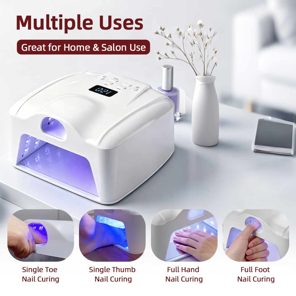AliExpress 2-in-1 Gel Nail Curing Lamp with Auto Sensor, view 2