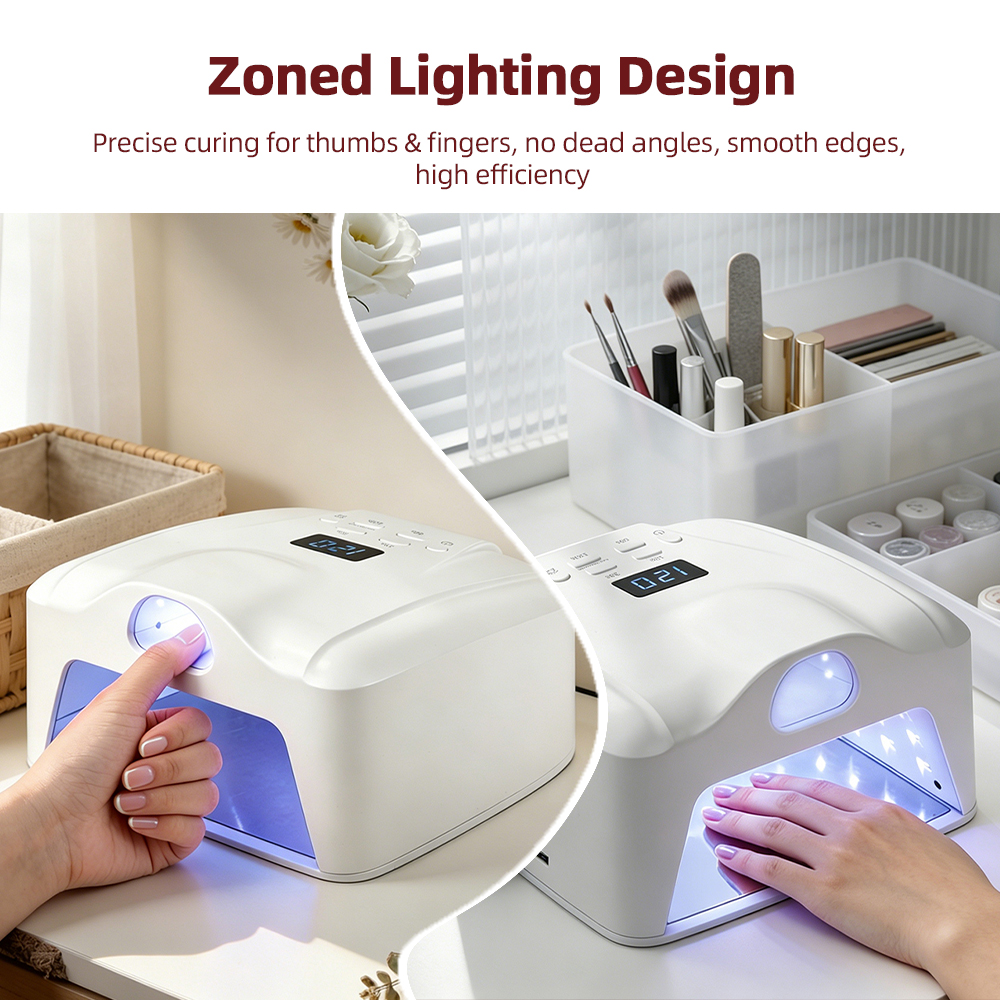 AliExpress 2-in-1 Gel Nail Curing Lamp with Auto Sensor, view 3