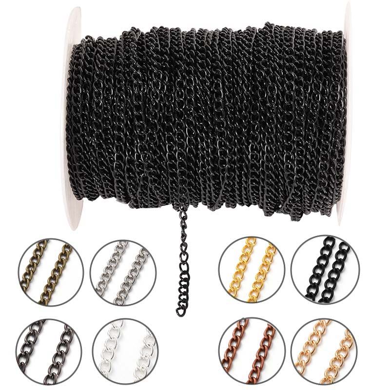 AliExpress Flat Thin Metal Extension Chain (2m)