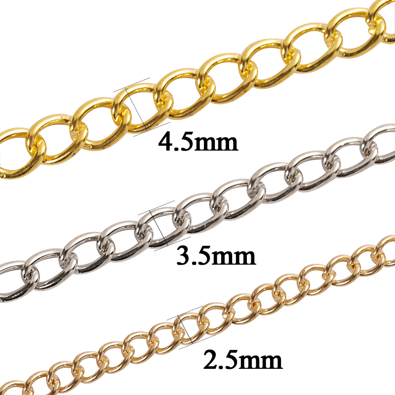AliExpress Flat Thin Metal Extension Chain (2m), view 6