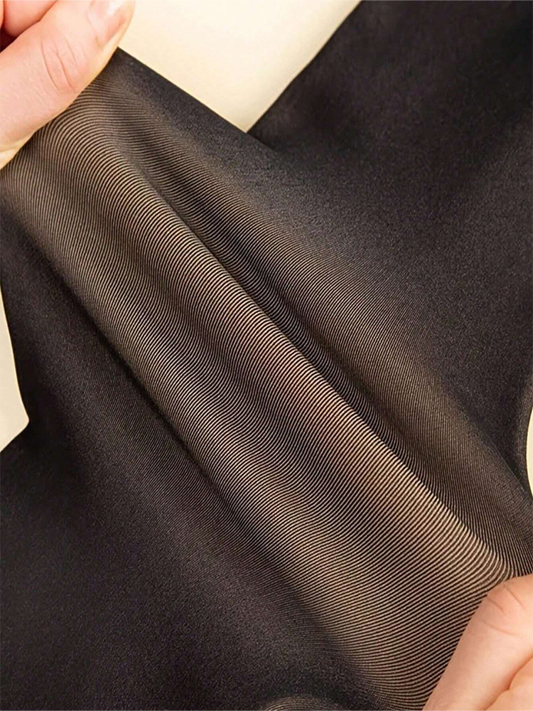AliExpress 2 Packs Women Fleece Lined Leggings Outfit Fake Translucent Black Tights Seamless Pantyhose Butterfly Leopard Jacquard Design, view 4