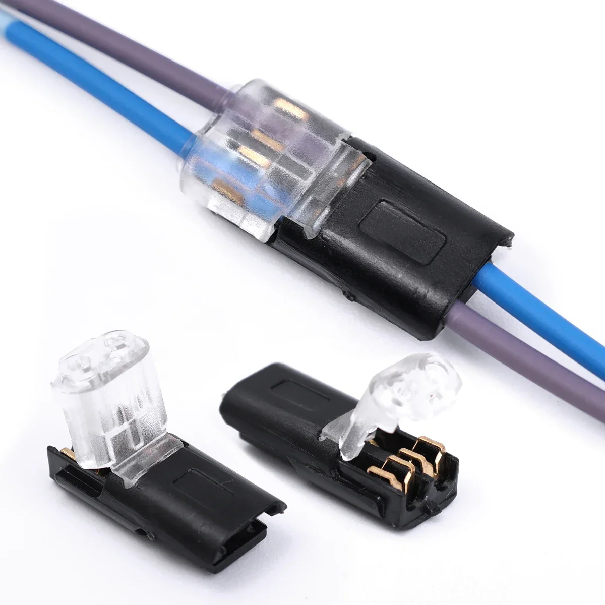 AliExpress 2 Pin Way Plug Waterproof Electrical Connector Car Wire Cable Automotive Electrical Connector Strip Terminal Connection NEW, view 2