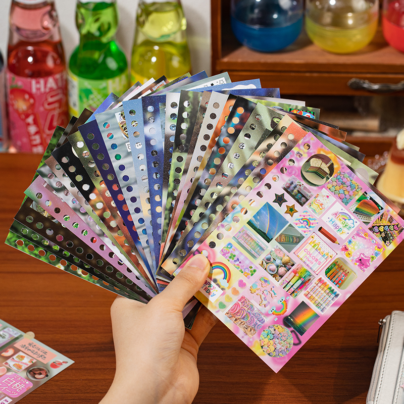 AliExpress 20/30 Sheets Die cut Japanese Stationery Stickers book Retro Cartoon Decorative Sticker handmade Scrapbooking Journal Supplies, view 3