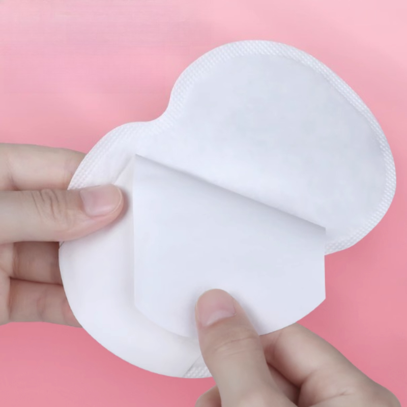 AliExpress 20-30Pcs Pack Unisex Sweat Pads Summer Deodorants Underarm Anti Perspiration Pads Disposable Armpit Absorb Sweat Shield Pads, view 5