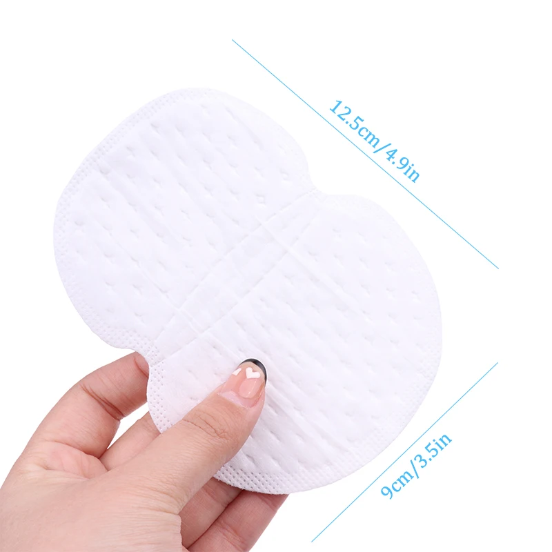 AliExpress 20-30Pcs Pack Unisex Sweat Pads Summer Deodorants Underarm Anti Perspiration Pads Disposable Armpit Absorb Sweat Shield Pads, view 6