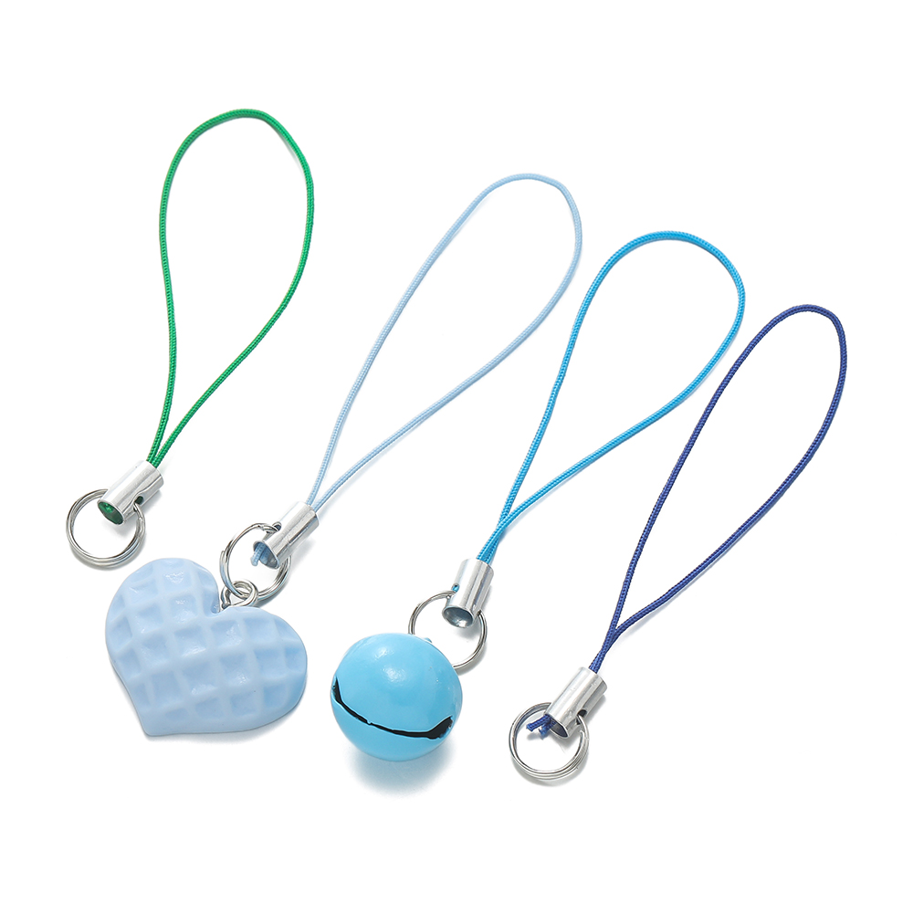 AliExpress Polyester Lanyard Cords with Double Jump Rings, view 4