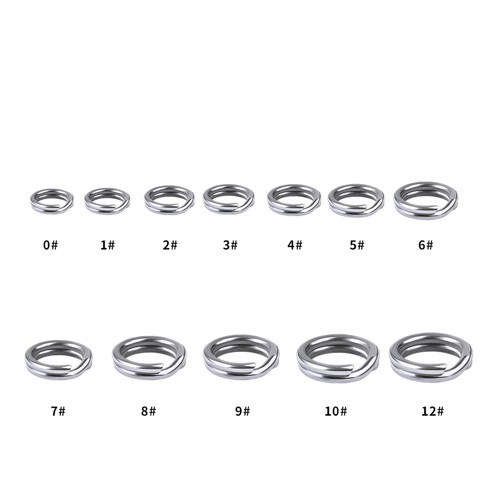 AliExpress Stainless Steel Fishing Split Rings (200 or 250 Pieces), view 4