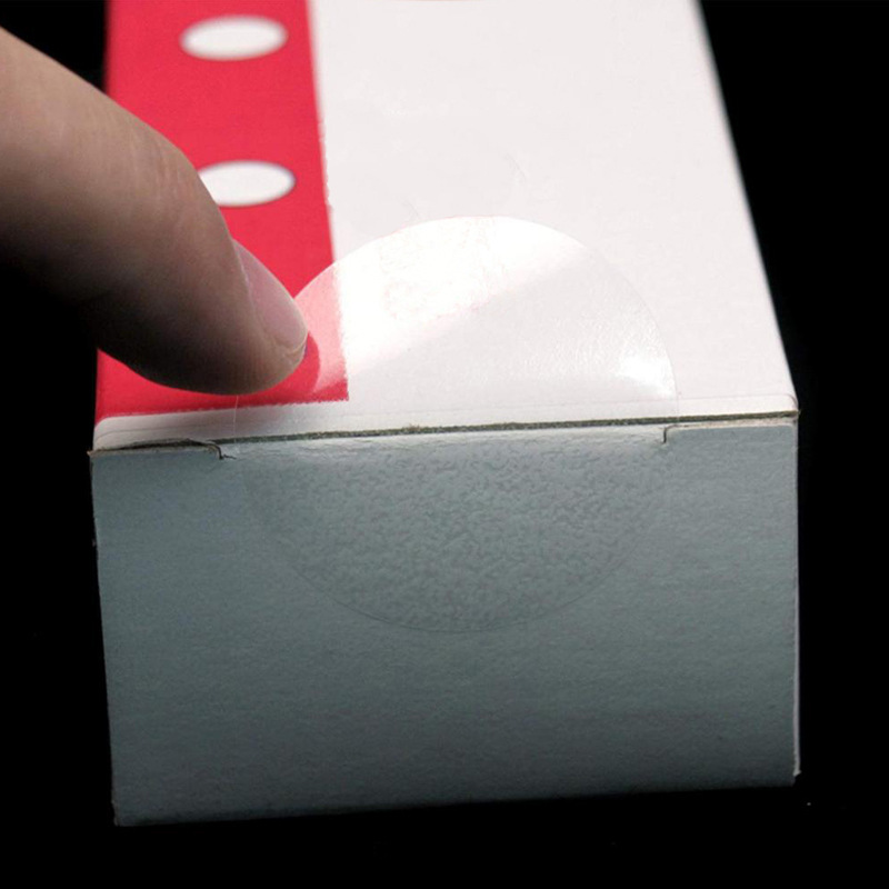 AliExpress 200-500Pcs Transparent Self-adhesive Sealing Stickers 2CM2.5CM3CM Round Transparent Gift Packaging Seal Labels, view 5