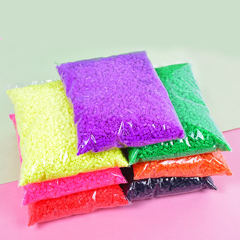AliExpress 2000 Pcs/Bag 2.6mm Hama Beads Puzzle Perlen Iron Beads Diy Perler Fuse Bead Intelligence Educational Toys, view 2