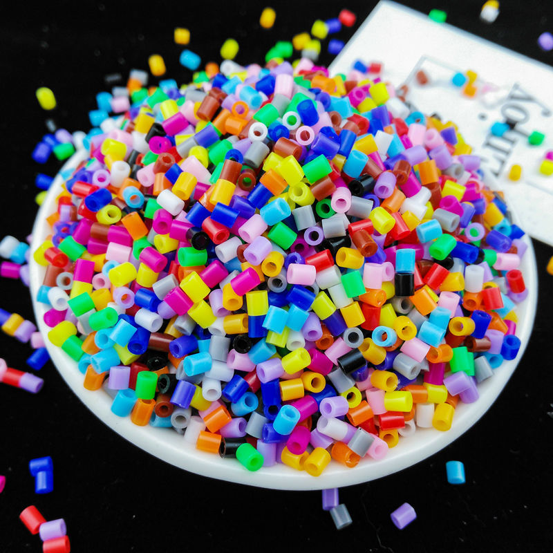 AliExpress 2000 Pcs/Bag 2.6mm Hama Beads Puzzle Perlen Iron Beads Diy Perler Fuse Bead Intelligence Educational Toys, view 3